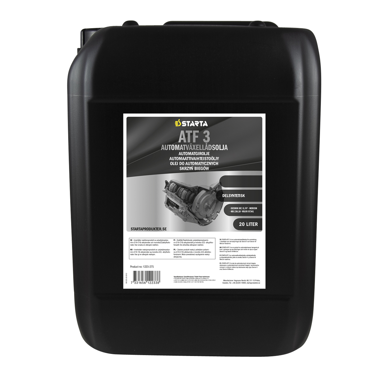 Starta ATF 3 Dexron III/Mercon 20 L - 2