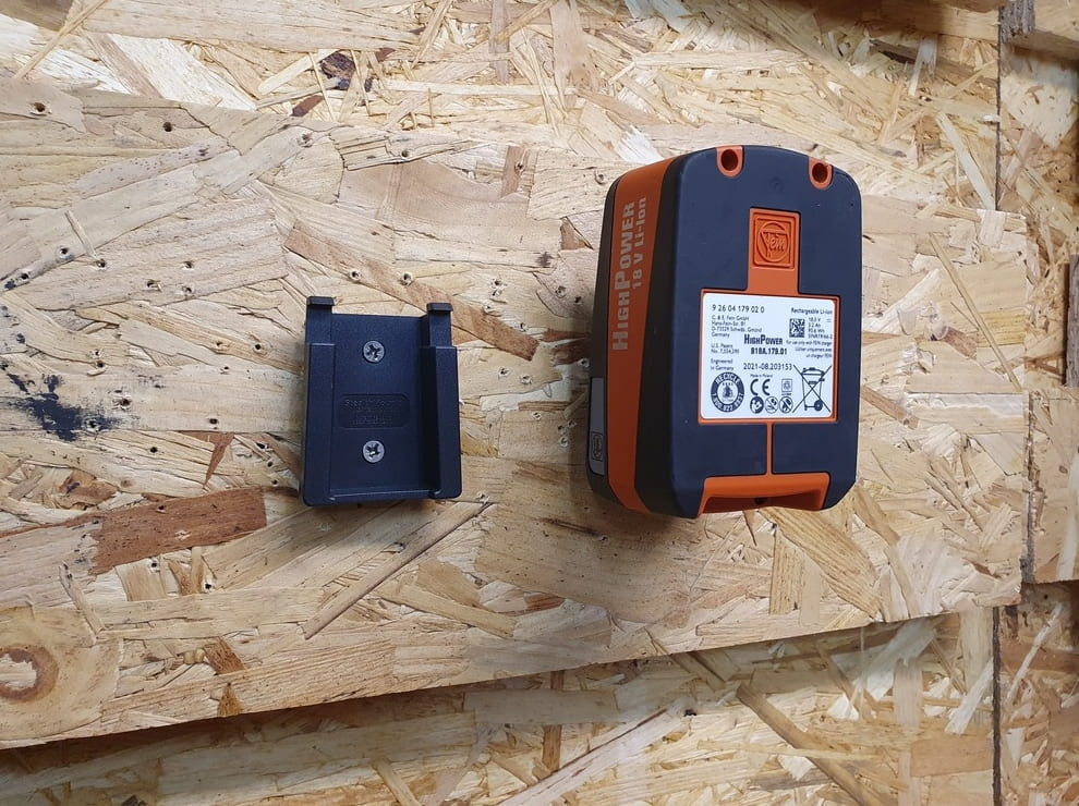 Stealth Mounts Batterihållare 6 st. för Fein 18V, STEALTHMOUNTS - 3