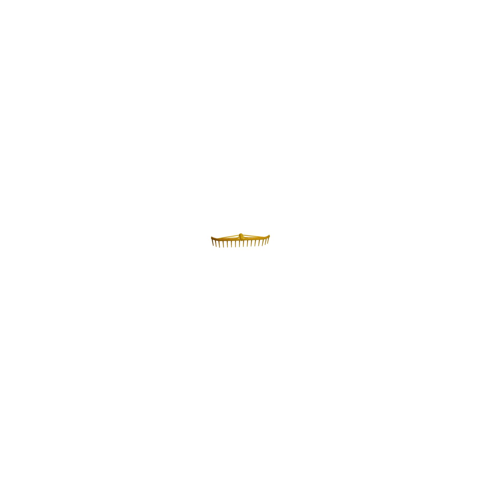 Plastik Garden Rake 16-Teeth Without Stem