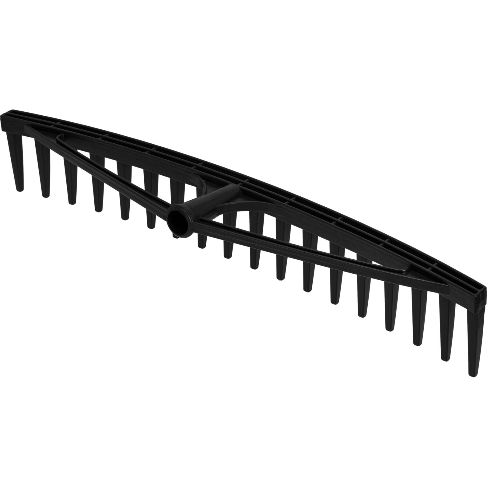 Plastik Garden Rake 18 -Teeth Without Stem - 4