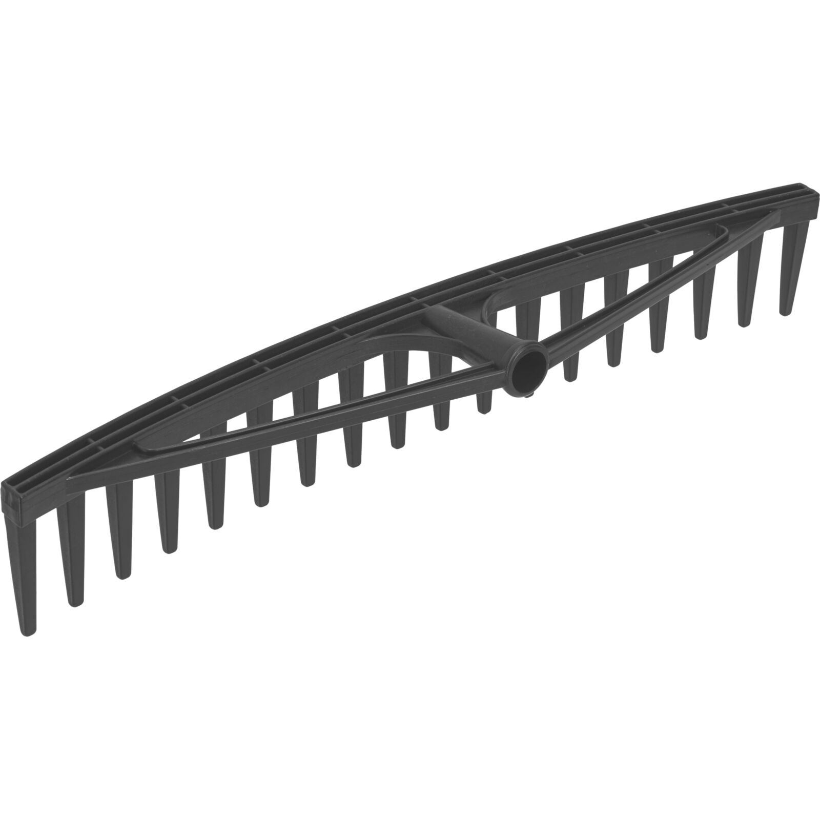 Plastik Garden Rake 18 -Teeth Without Stem - 2