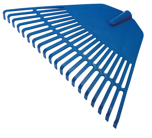 Plastik Garden Rake 20-Teeth Without Stem