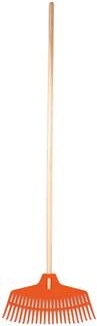 Plastik Garden Rake 23-Teeth, Trähandatg-120 cm(22)