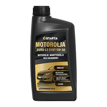 Starta Motorolja Euro C3 Synt 5W-30 1 L