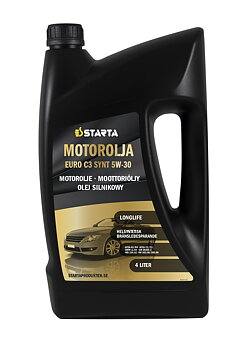 Starta Motorolja Euro C3 Synt 5W-30 4 L
