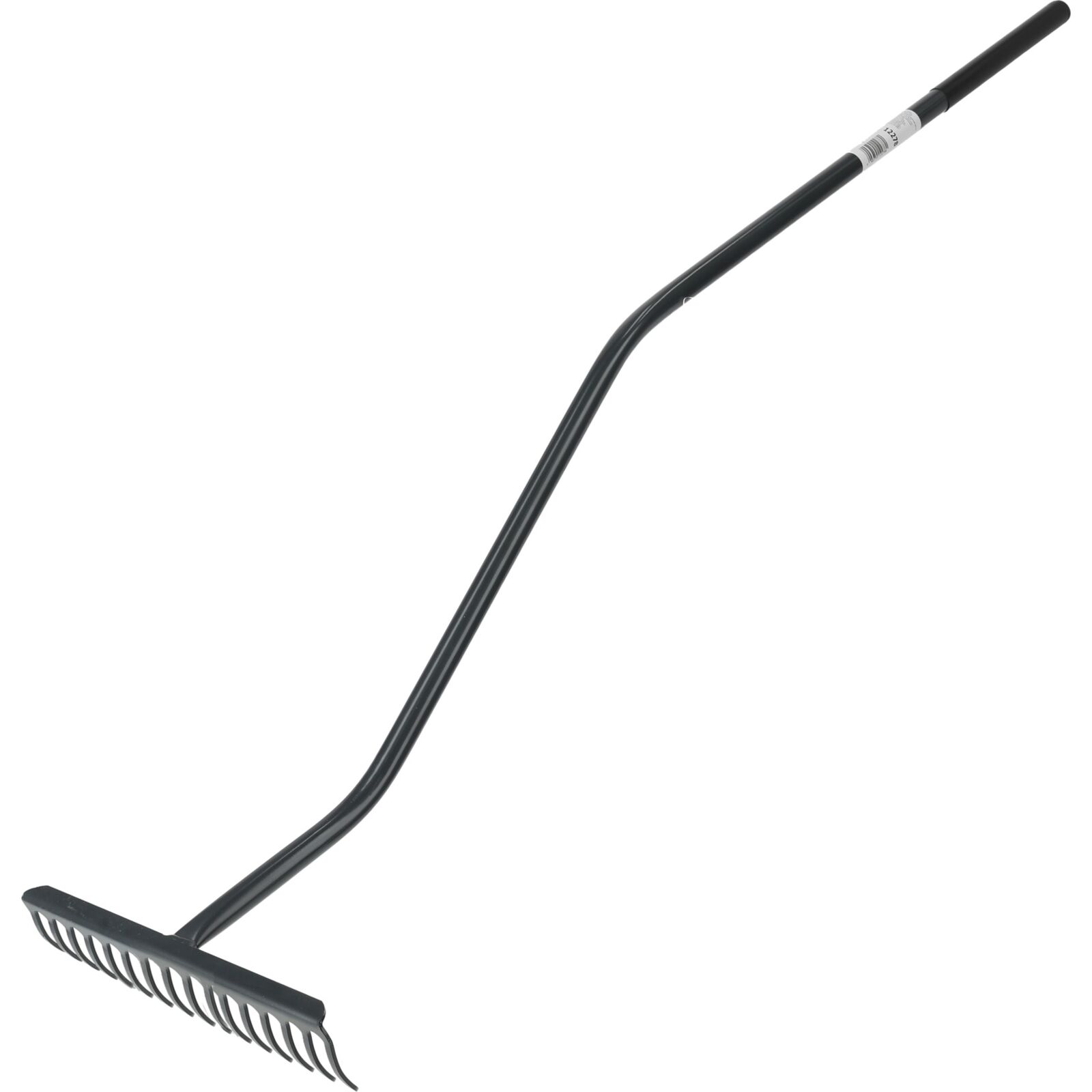 Garden Rake 16-Teeth Bent Metallskaft Graphite - 3