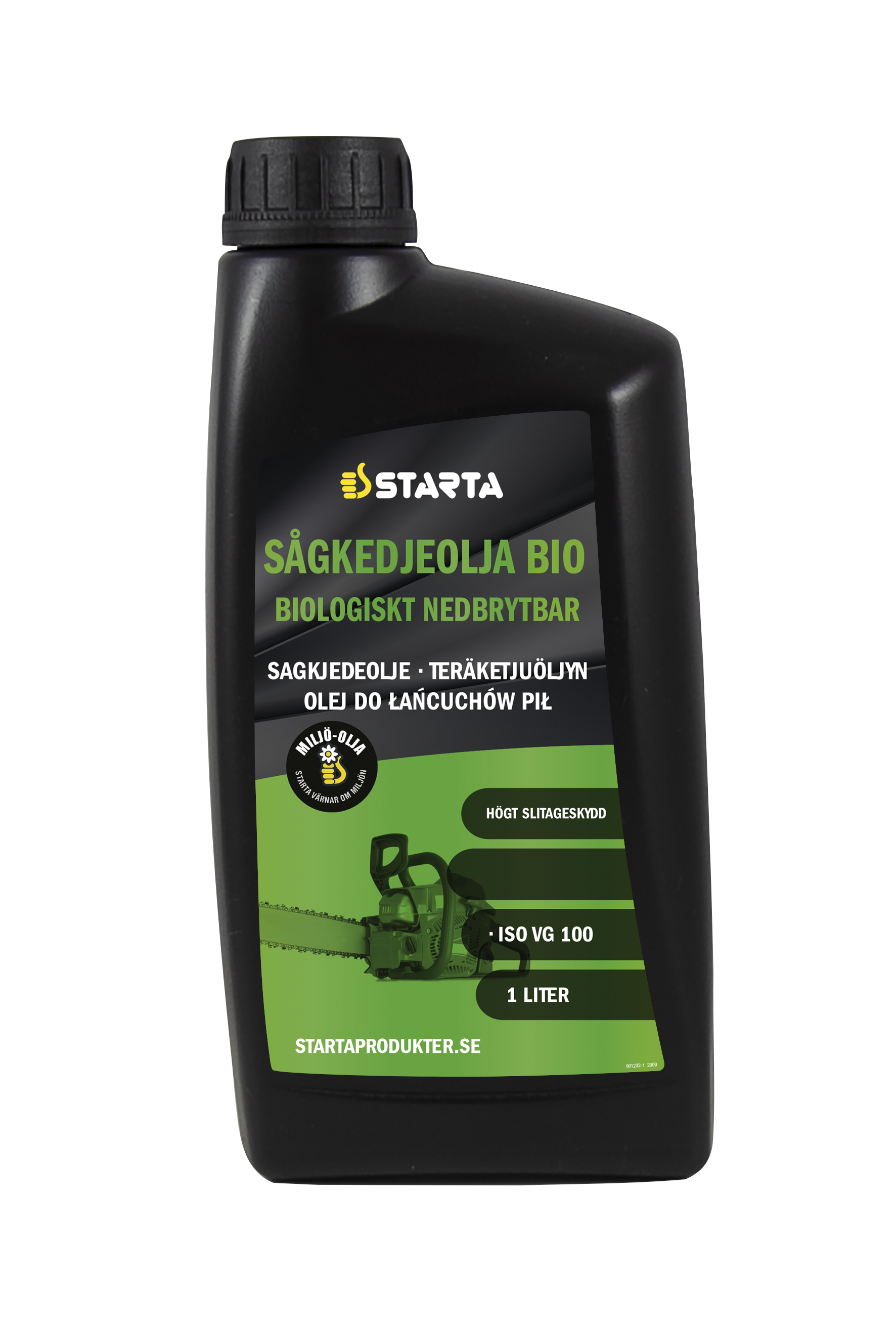Starta Sågkedjeolja BIO 1 L