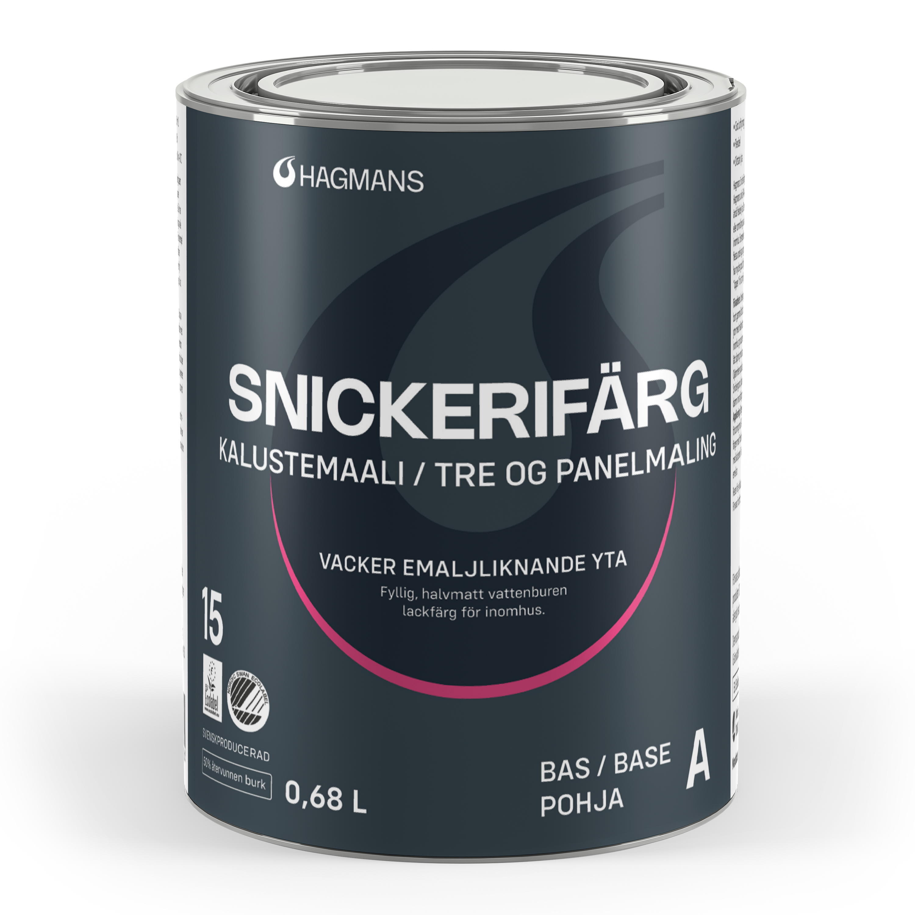 Hagmans Snickerifärg 15 Bas A 0,68 L