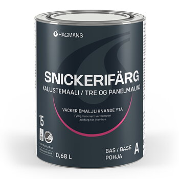 Hagmans Snickerifärg 15 Bas A 0,68 L