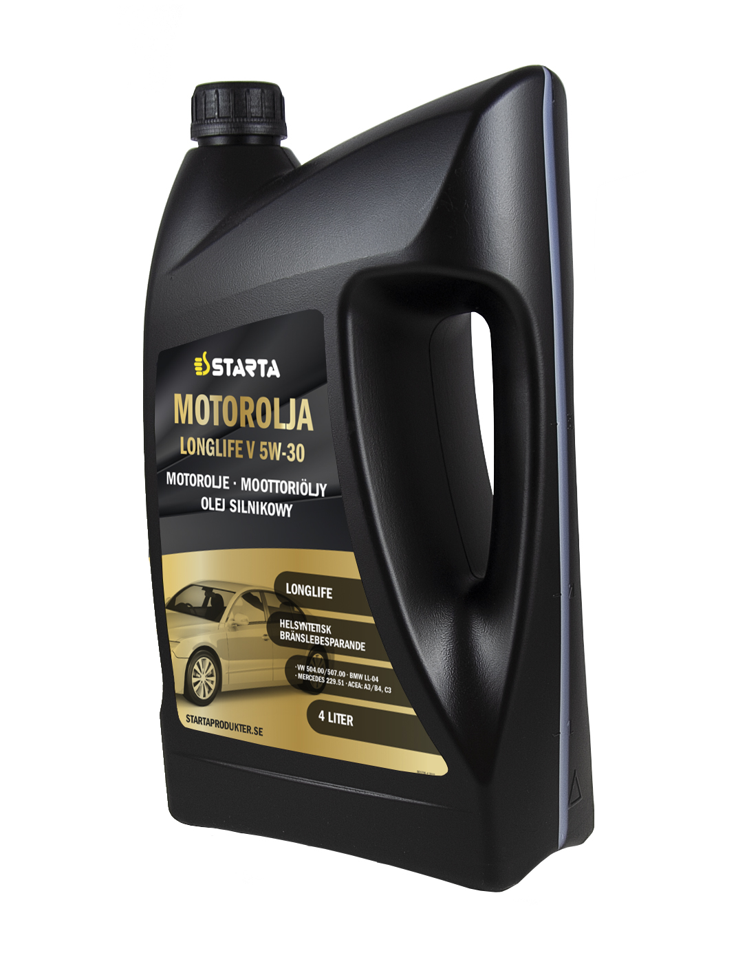 Starta Motorolja Longlife V 5W-30 4 L - 2