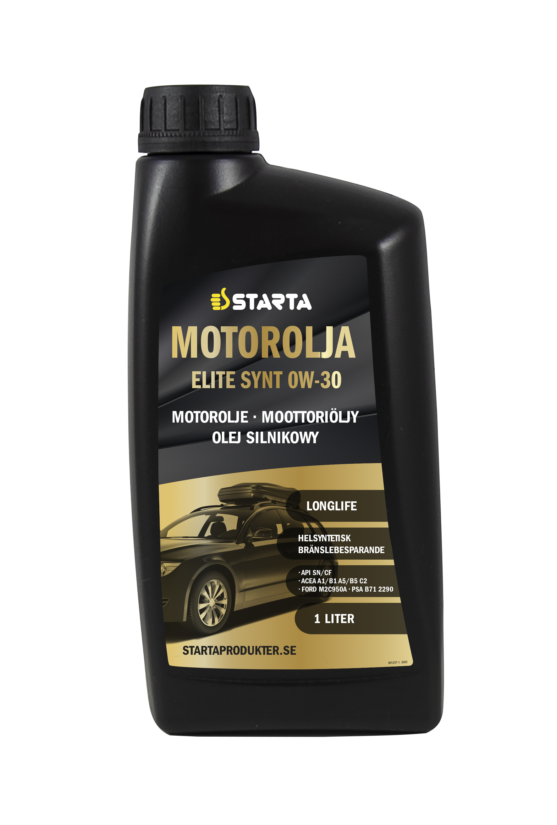 Starta Motorolja Elite Synt 0W-30 1 L