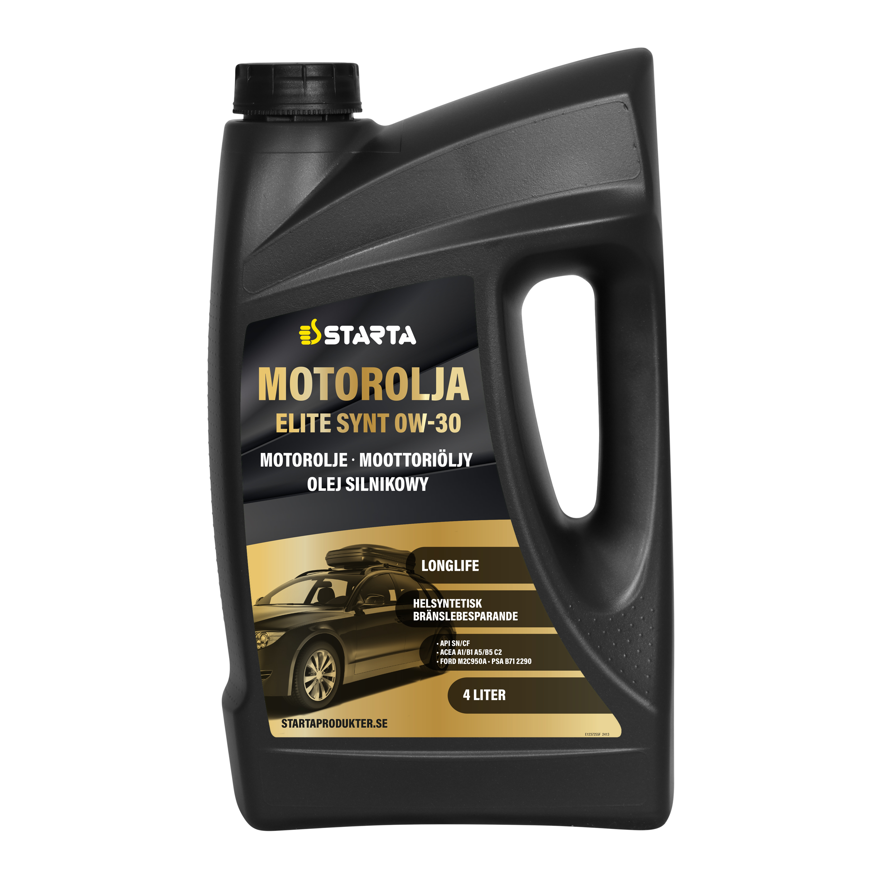 Starta Motorolja Elite Synt 0W-30 4 L - 2