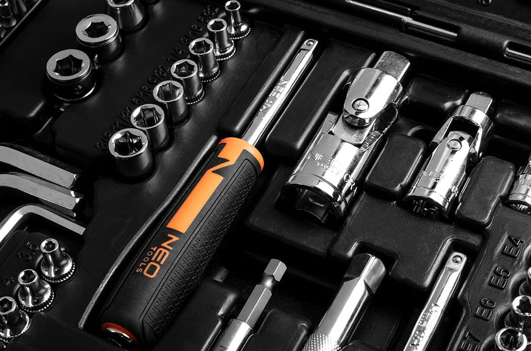 Neo Tools Hylsnyckelsats 233 delar 1/2, 3/8, 1/4, NeoTools - 7
