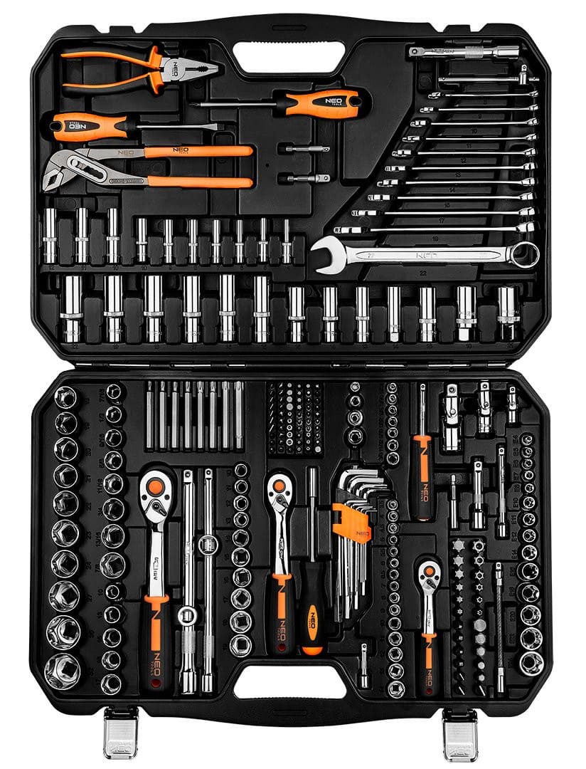 Neo Tools Hylsnyckelsats 233 delar 1/2, 3/8, 1/4, NeoTools - 2