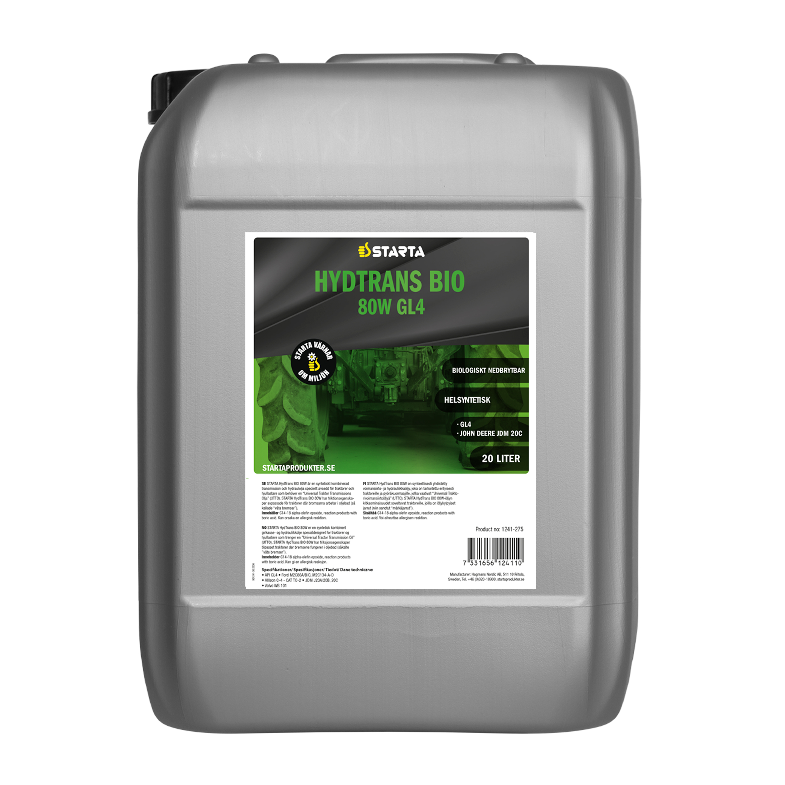 Starta HydTrans BIO 20 L - 3