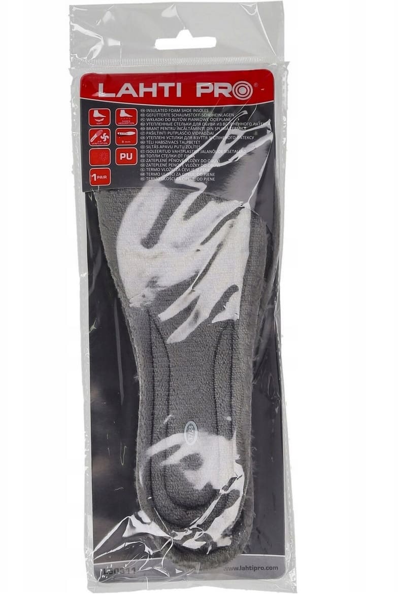 LahtiPro Skoinlägg skum isolerade 9 mm PU med fleece, värmande, LAHTI PRO (Skostorlek : 42) - 2