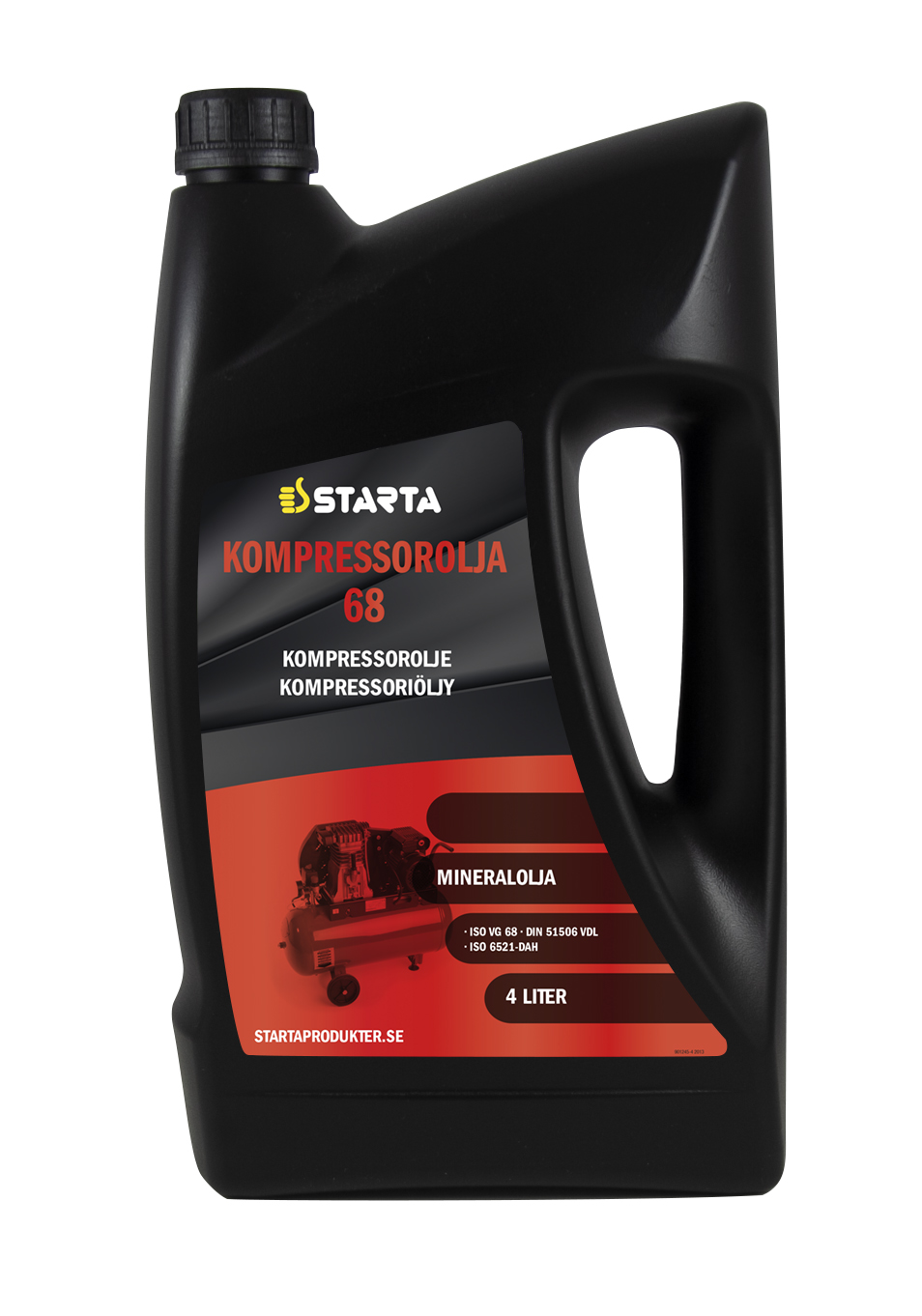 Starta Kompressorolja 68 4 L