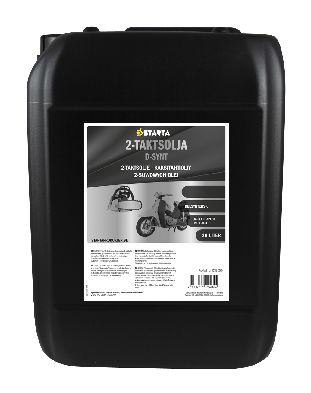 Starta 2-T D-Synt 20 L