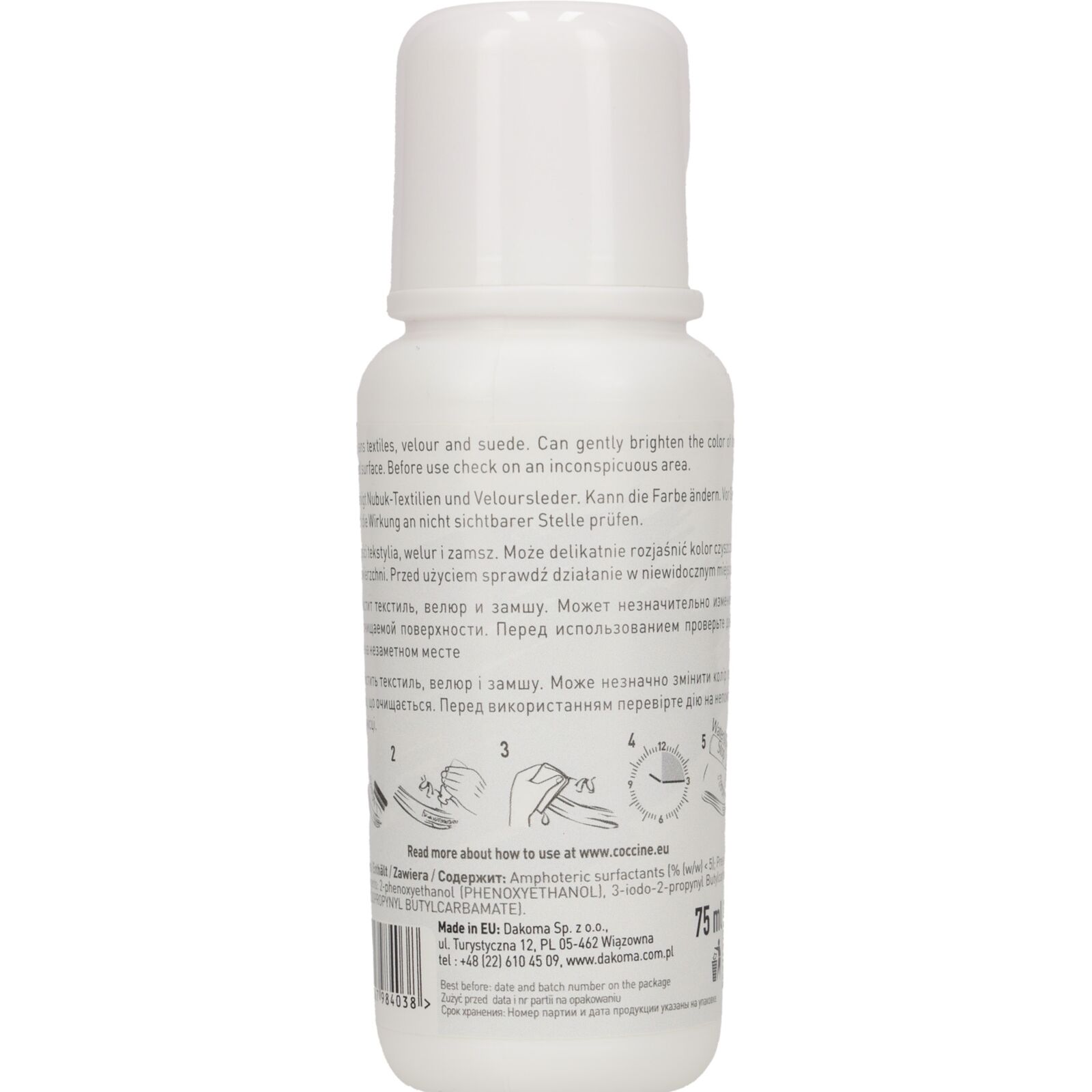 White Shoe Shampoo, 75 ml (557/47/75), Coccine - 2