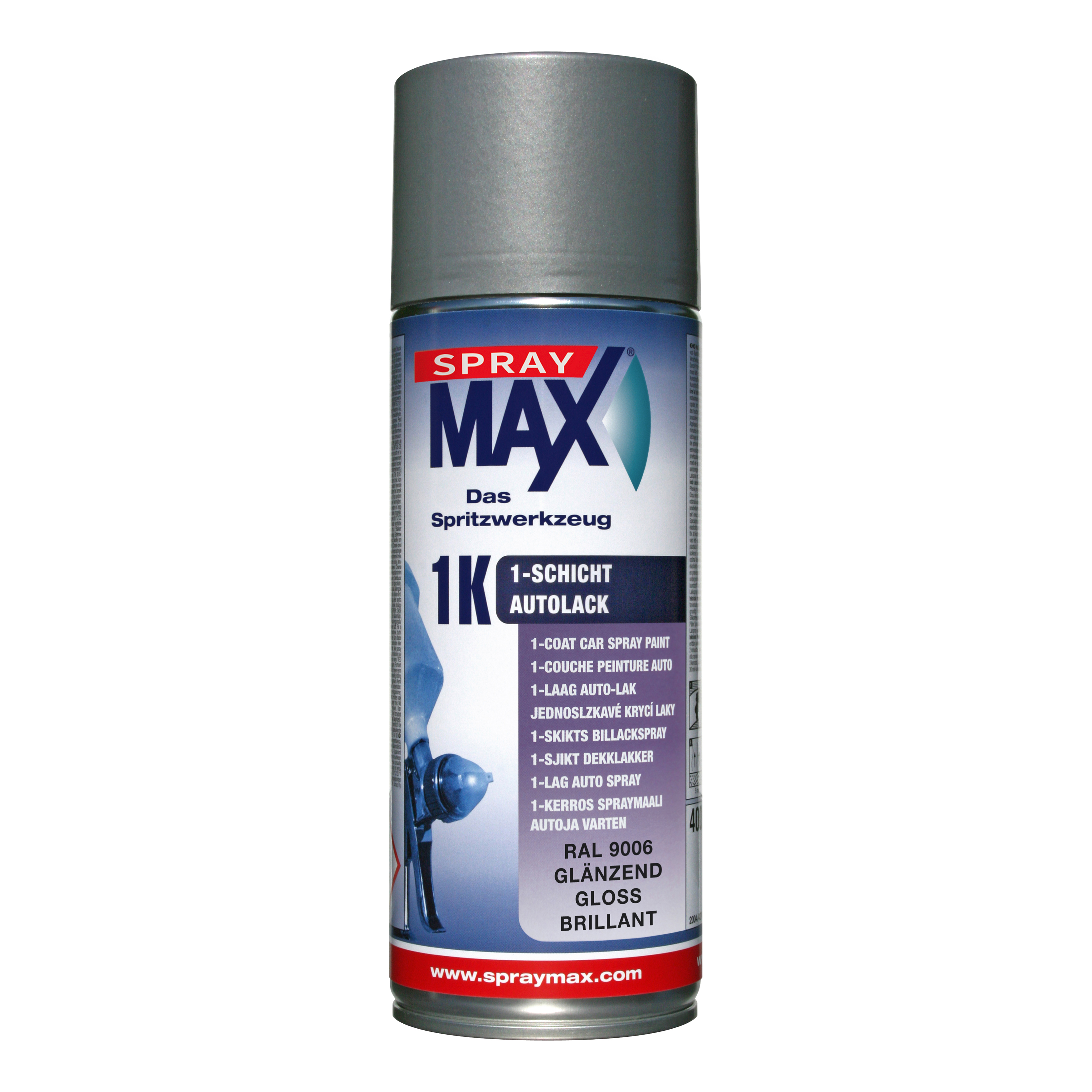SprayMax White Aluminium Gloss RAL 9006 400 ML