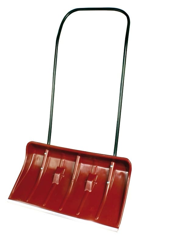Profix Snöskyffel, snöplog medstödhjul för takskottning 785 x 450 mm metall aluminiumkant