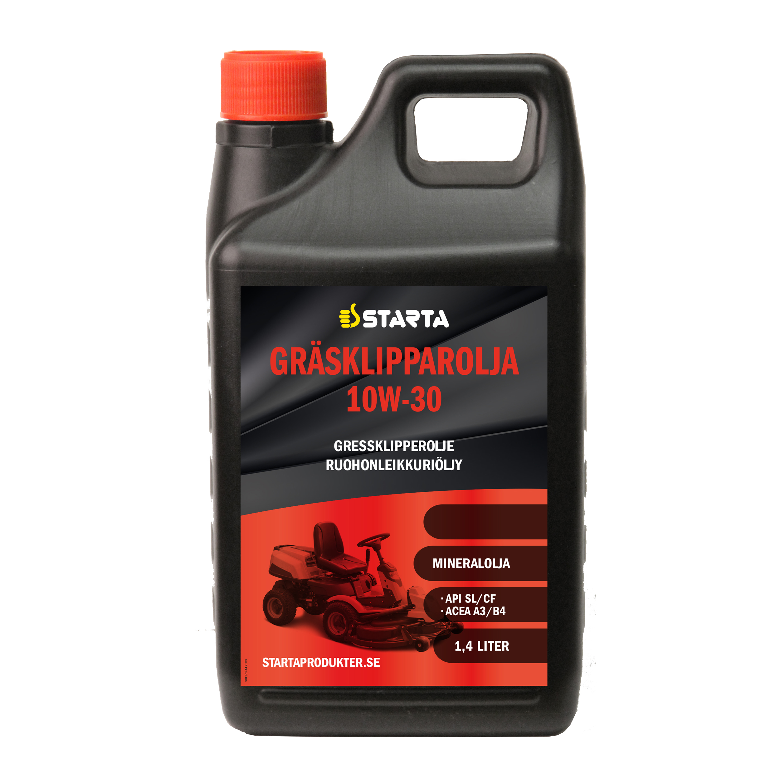 Starta Gräsklipparolja 10W-30 1,4 L - 2