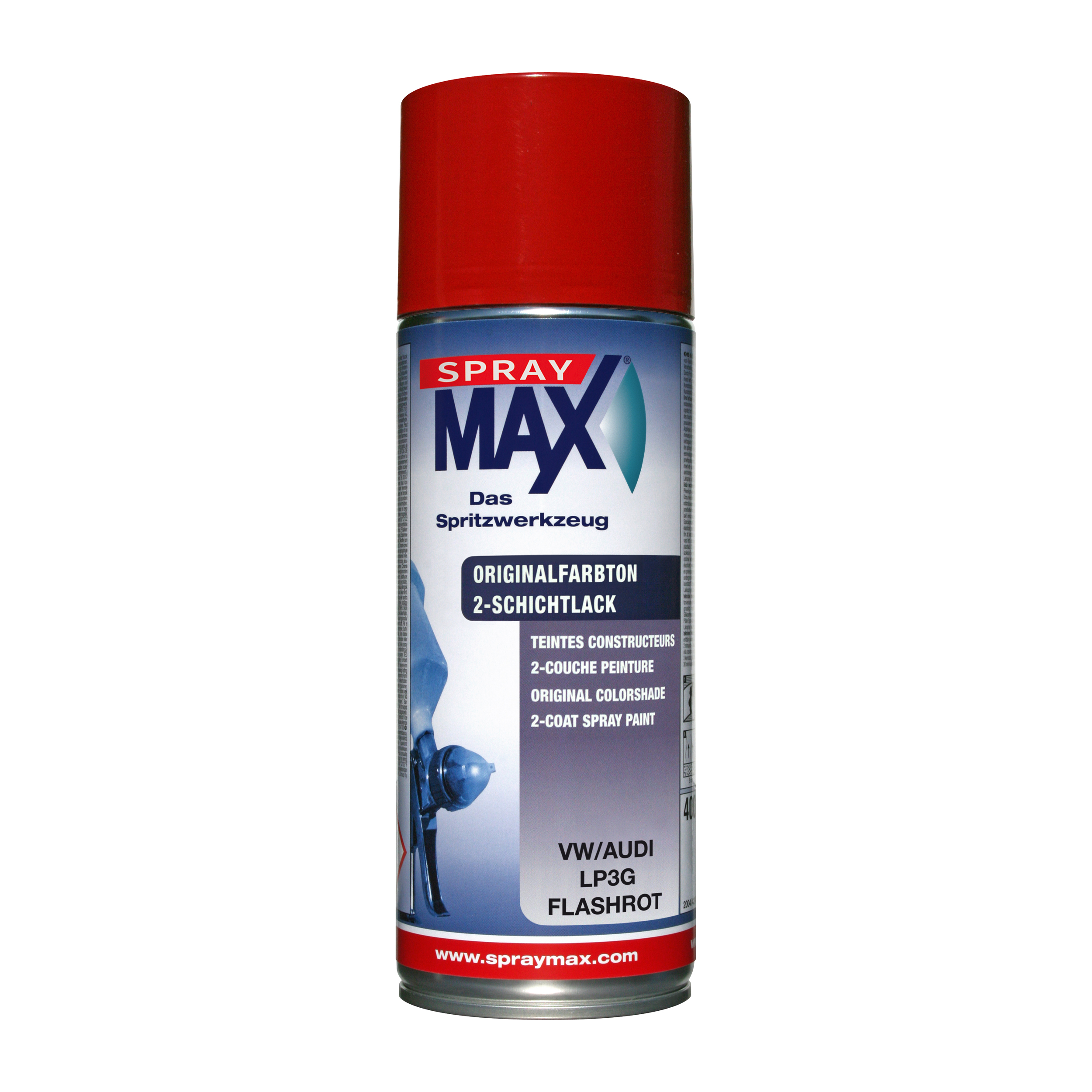 SprayMax Sprayfärg VW/Audi Flashröd 400 ML