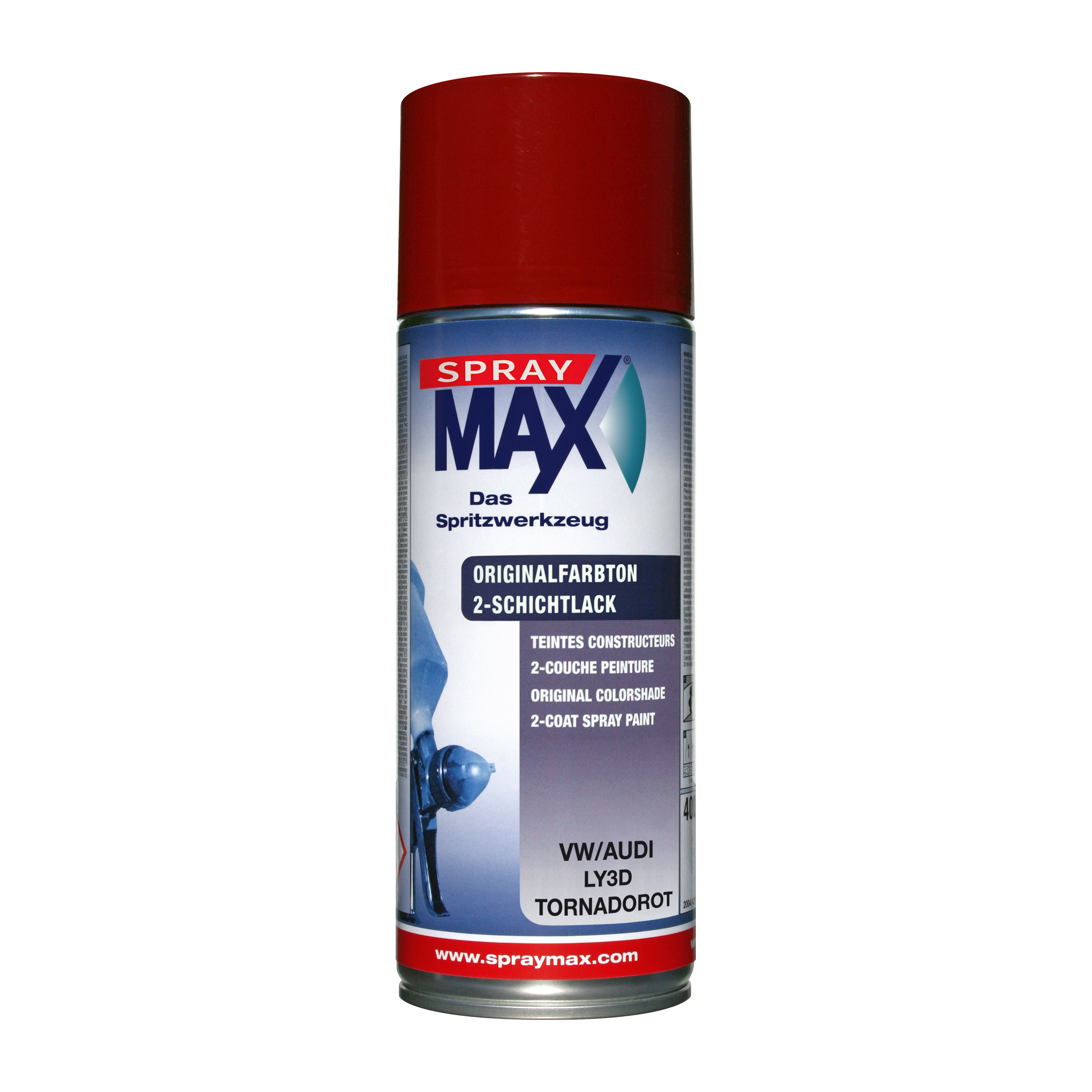 SprayMax Sprayfärg VW/Audi Tornadoröd 400 ML