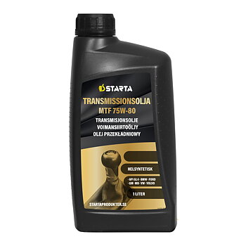 Starta Transmissionsolja MTF 75W-80 1 L