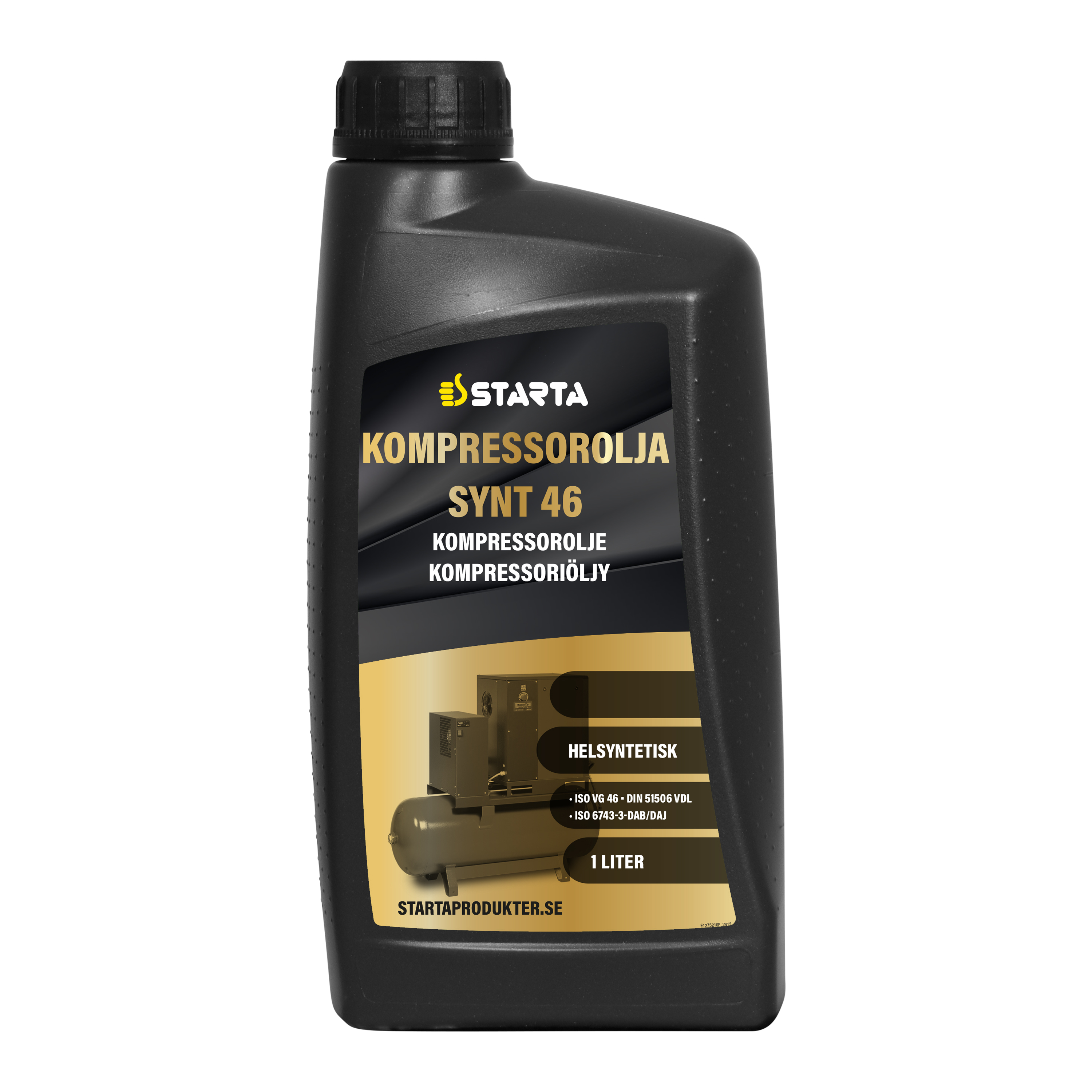 Starta Kompressorolja Synt 46 1 L - 2