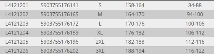 LahtiPro Långarmad tröja, termisk värmande, grön-svart, CE, LAHTI (Storlek : M) - 6