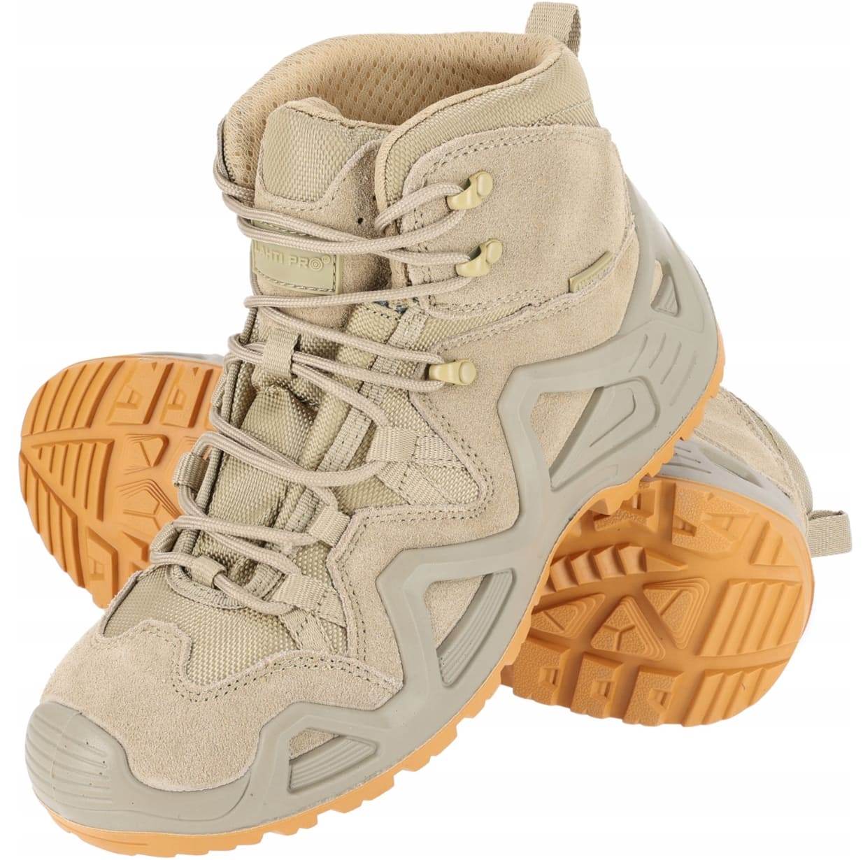 LahtiPro Vandringsskor, ankelskor mocka/osxford, beige, LAHTI (Skostorlek : 39)
