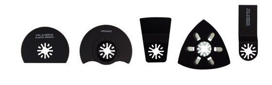 PROLINE TOOLS Tillbehör för slipmaskiner, sandpappershållare, 5 delar, Proline