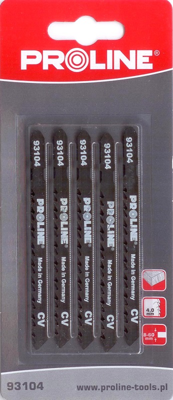 PROLINE TOOLS Sågblad till Bandsåg 75-100 mm, 6TPI, 4.0 mm, 5 st, Proline