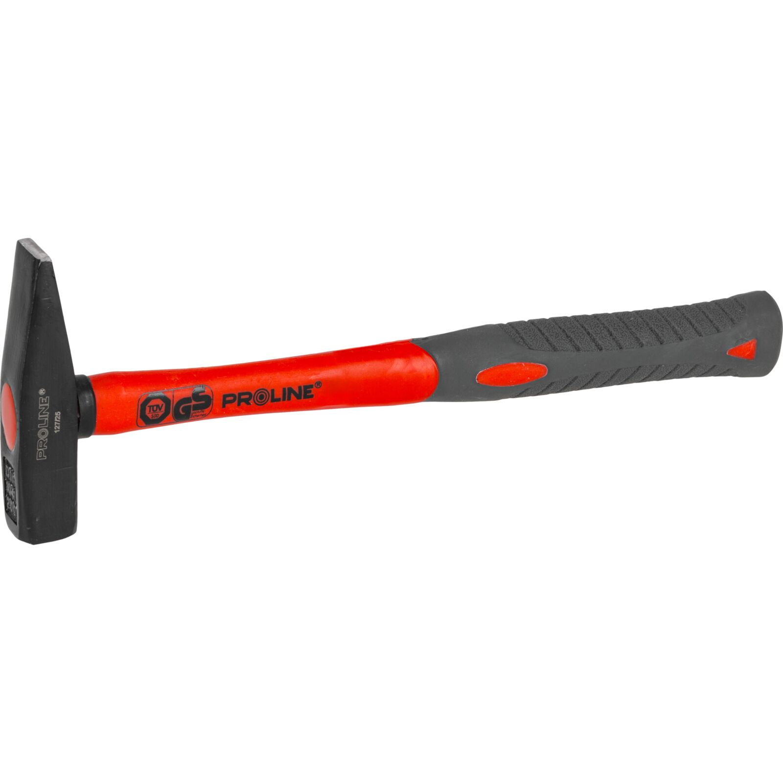 PROLINE TOOLS Maskinistklubba 0, 2 kg, Fiberglas Handtag Coated 75%, Proline - 2