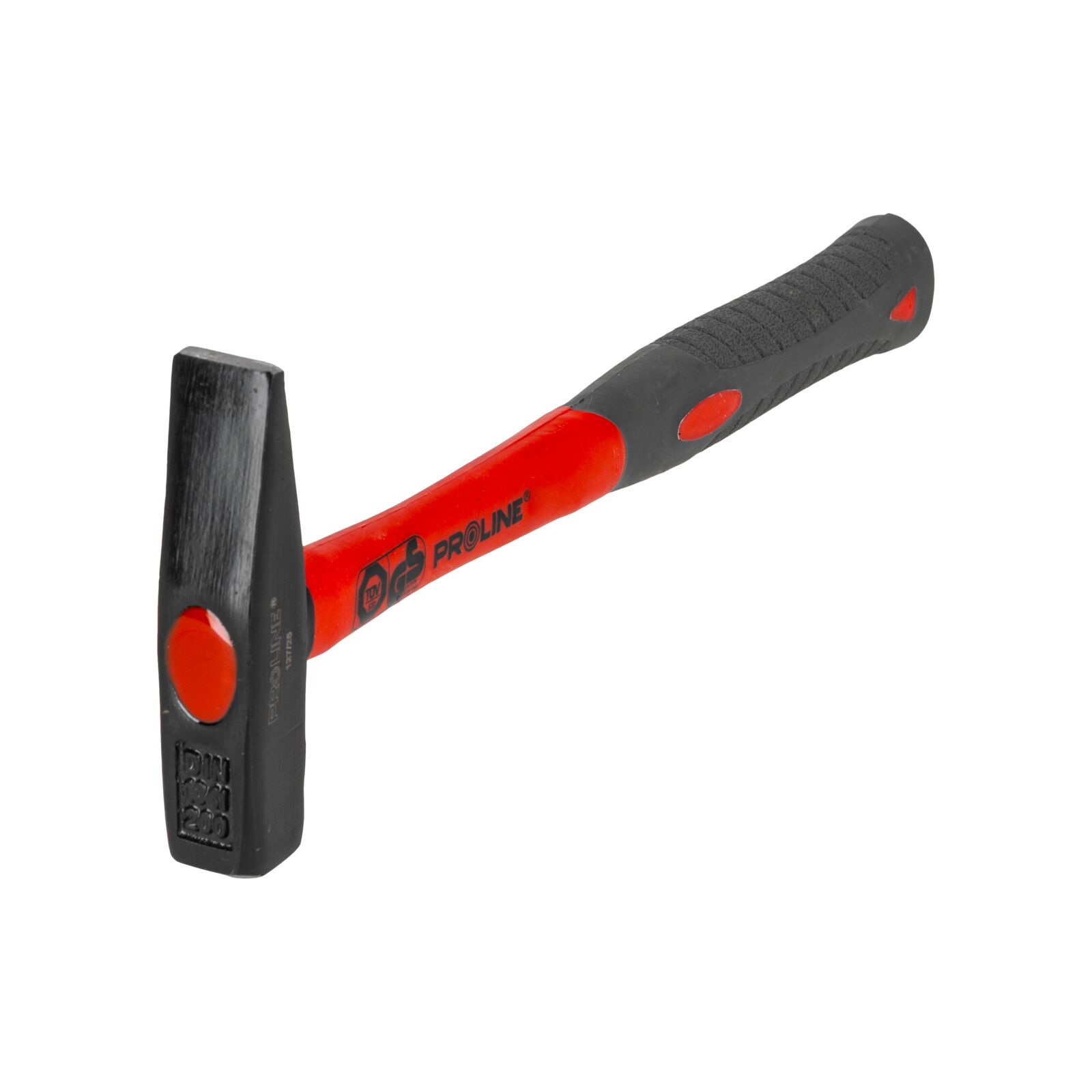 PROLINE TOOLS Maskinistklubba 0, 2 kg, Fiberglas Handtag Coated 75%, Proline - 4