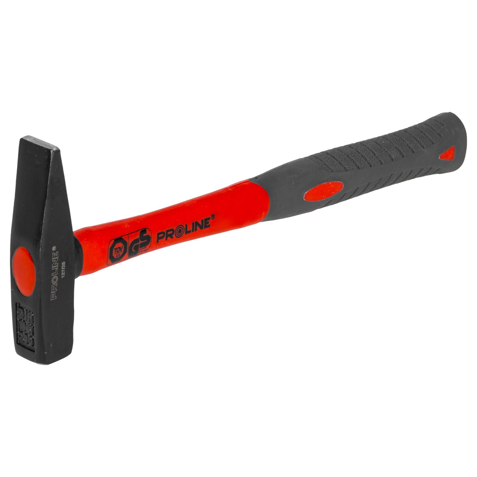 PROLINE TOOLS Maskinistklubba 0, 2 kg, Fiberglas Handtag Coated 75%, Proline - 3