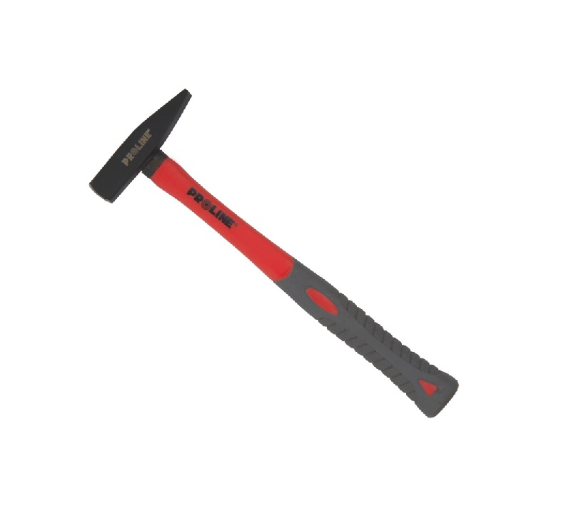 PROLINE TOOLS Maskinistklubba 0, 2 kg, Fiberglas Handtag Coated 75%, Proline