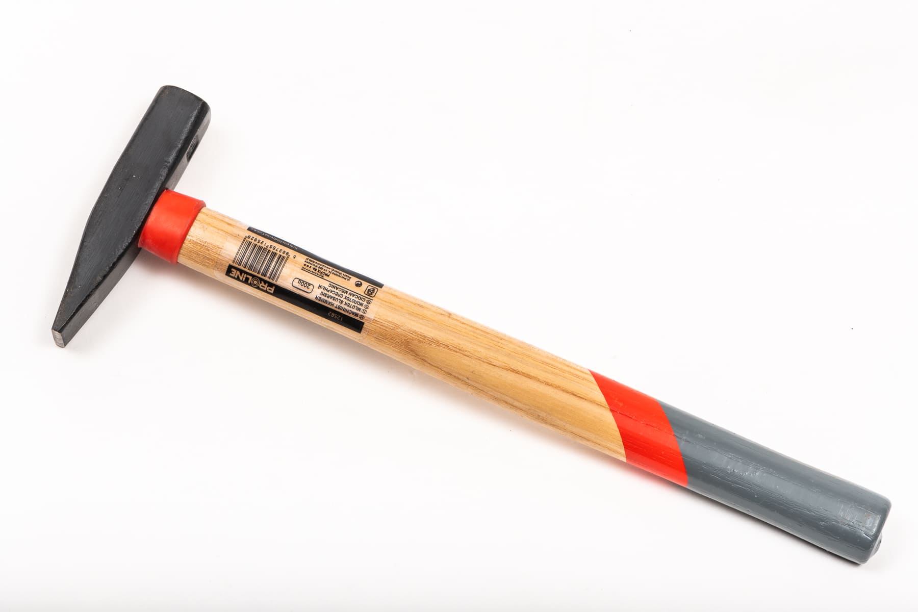 PROLINE TOOLS Hammare 800g, Trähandtag av Ask, Målat Skydd, Proline - 3