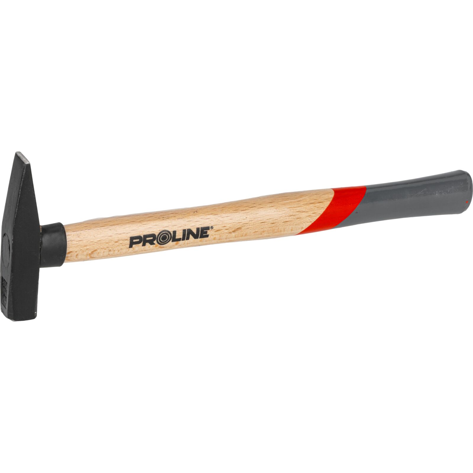 PROLINE TOOLS Hammare 100g, Trähandtag av Bok, Målat Skyddsyta, GS-Godkänd, Proline - 2