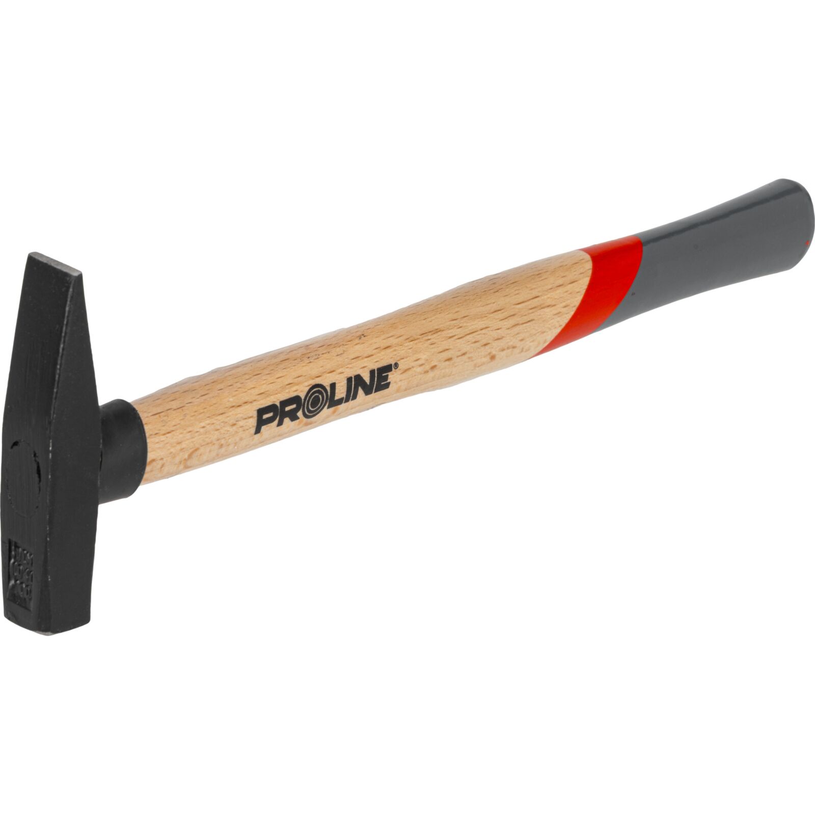 PROLINE TOOLS Hammare 100g, Trähandtag av Bok, Målat Skyddsyta, GS-Godkänd, Proline - 4