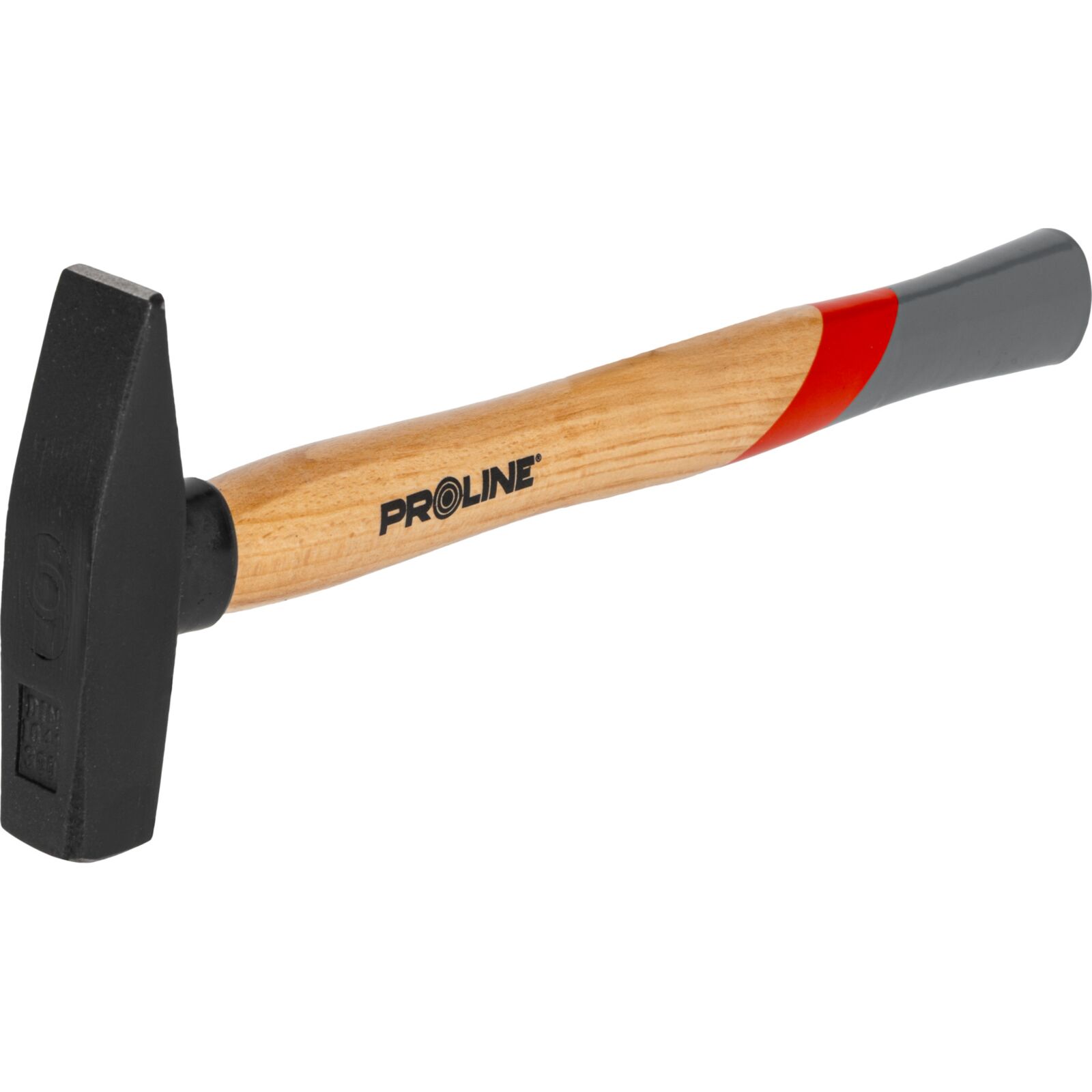 PROLINE TOOLS Hammare 300g, Trähandtag av Bok, Målat Skyddsyta, GS Godkänd, Proline - 4