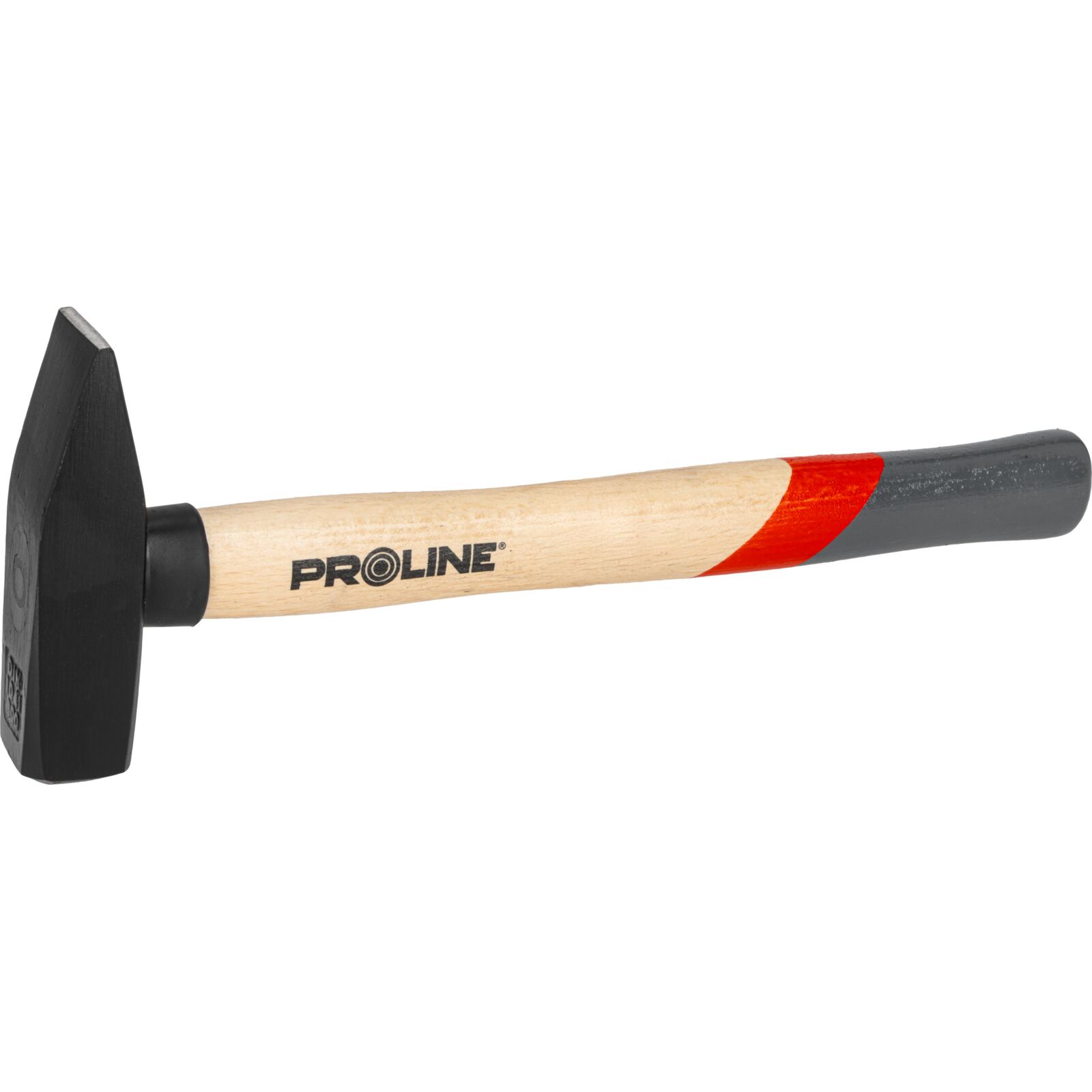 PROLINE TOOLS Hammare 800g, Trähandtag av Bok, Målat Skyddsyta, GS-Godkänd, Proline - 2