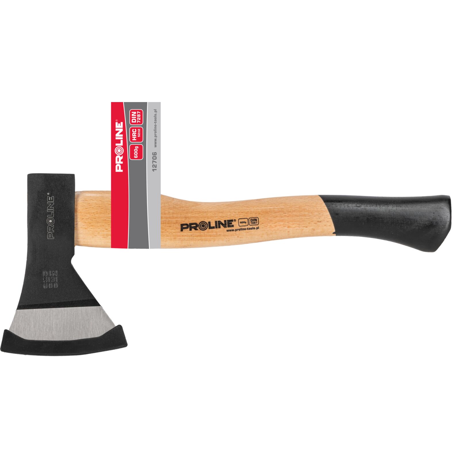 PROLINE TOOLS Yxa 0, 6 kg, 36 cm trähandtag, Proline - 4