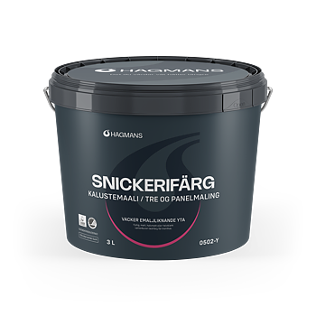 Hagmans Snickerifärg 40 NCS 0502-Y 3 L
