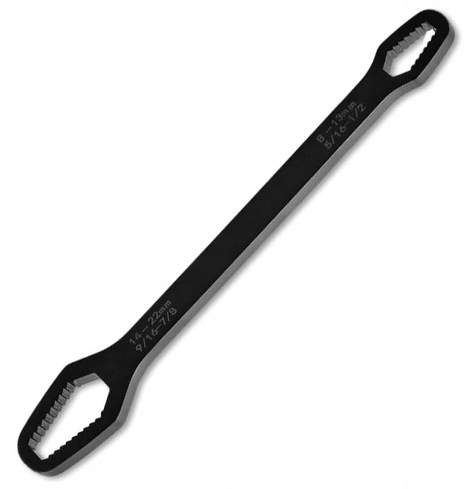 Ringnyckel universal 8-22 mm, 270 x 8 mm, CrV svart, ersätter 35 nycklar - 3