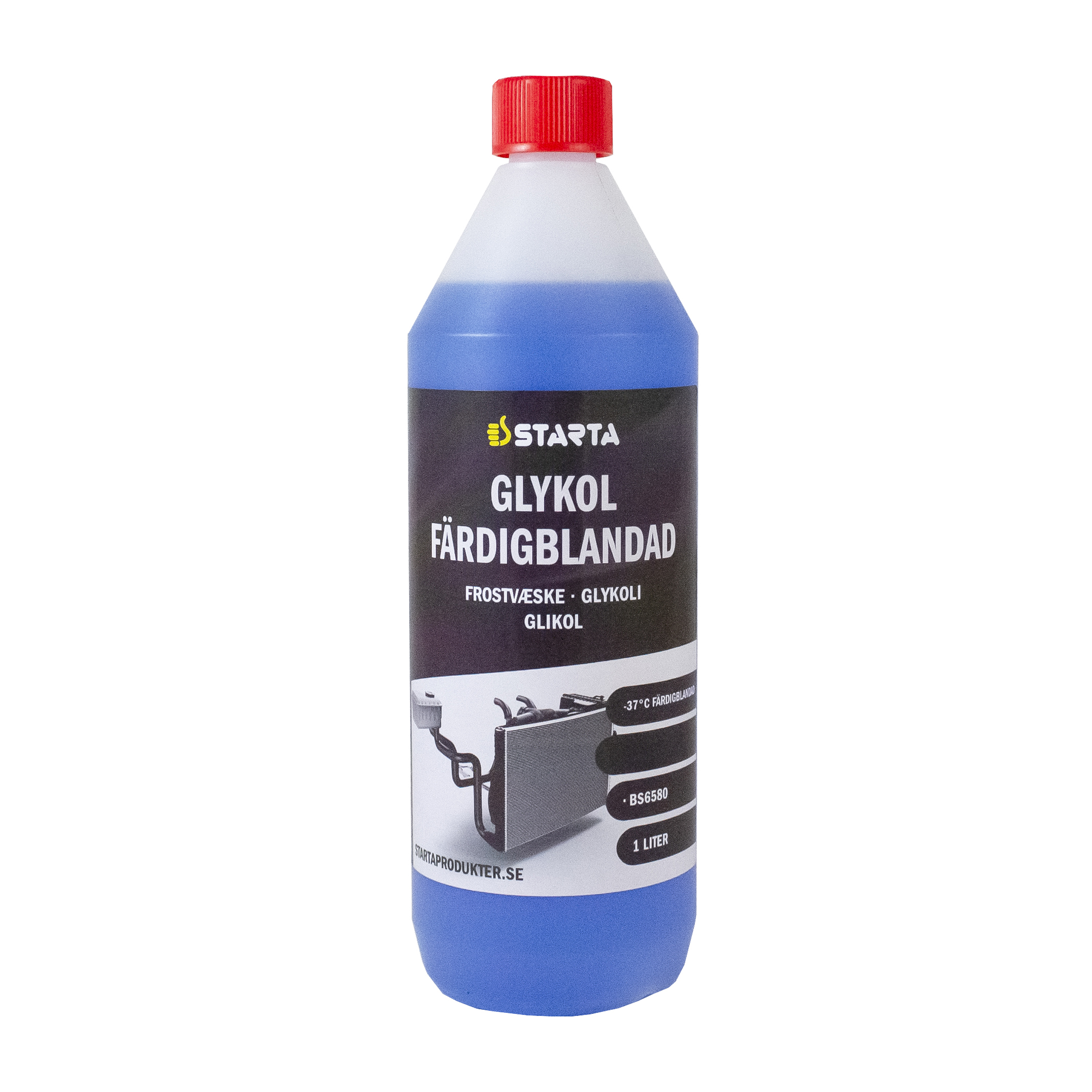 Starta Glykol BS6580 Blå Färdigblandad 1 L