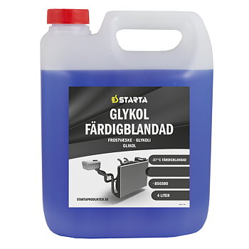 Starta Glykol BS6580 Blå Färdigblandad 4 L