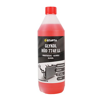 Starta Glykol Röd 774F Longlife 1 L