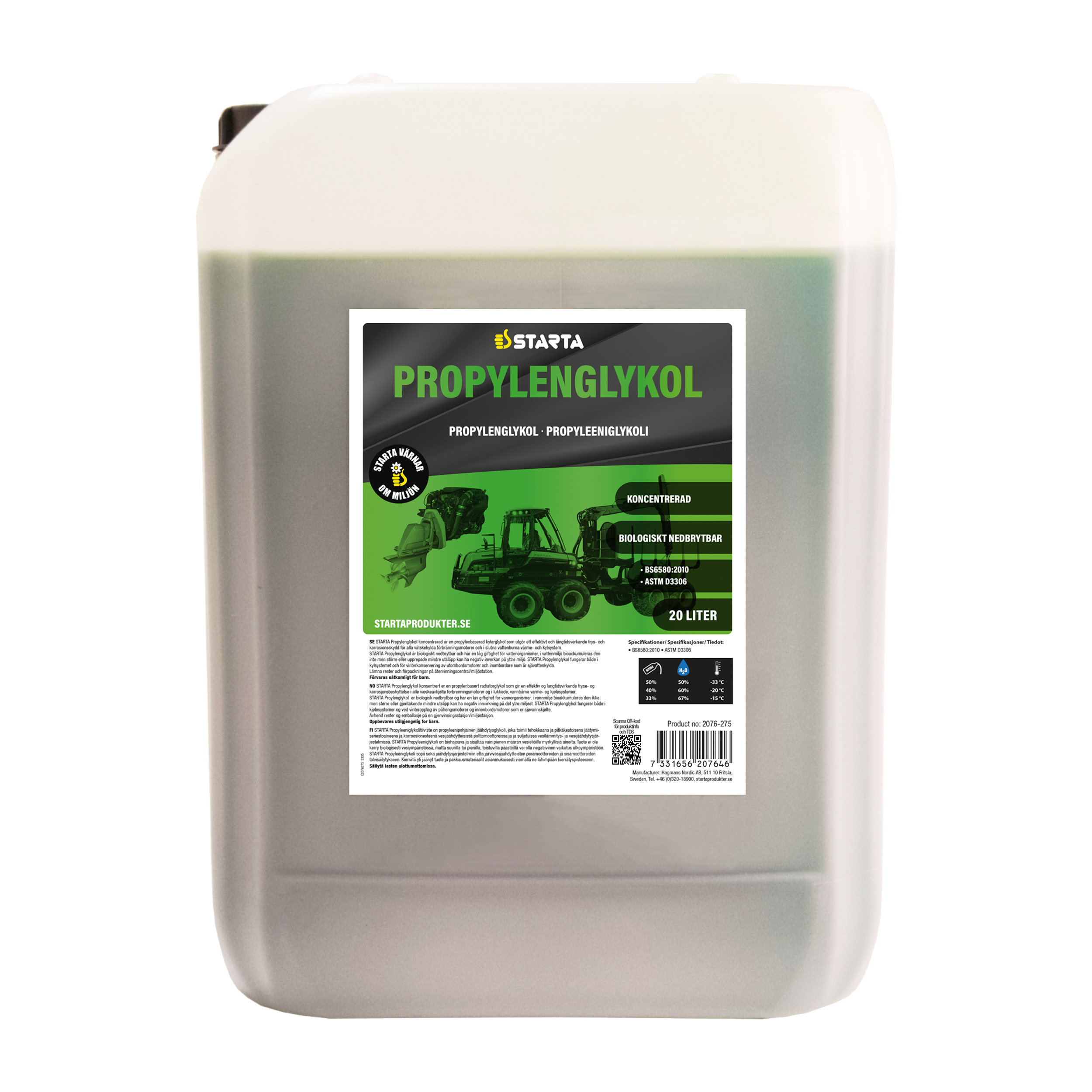 Starta Propylenglykol 20 L